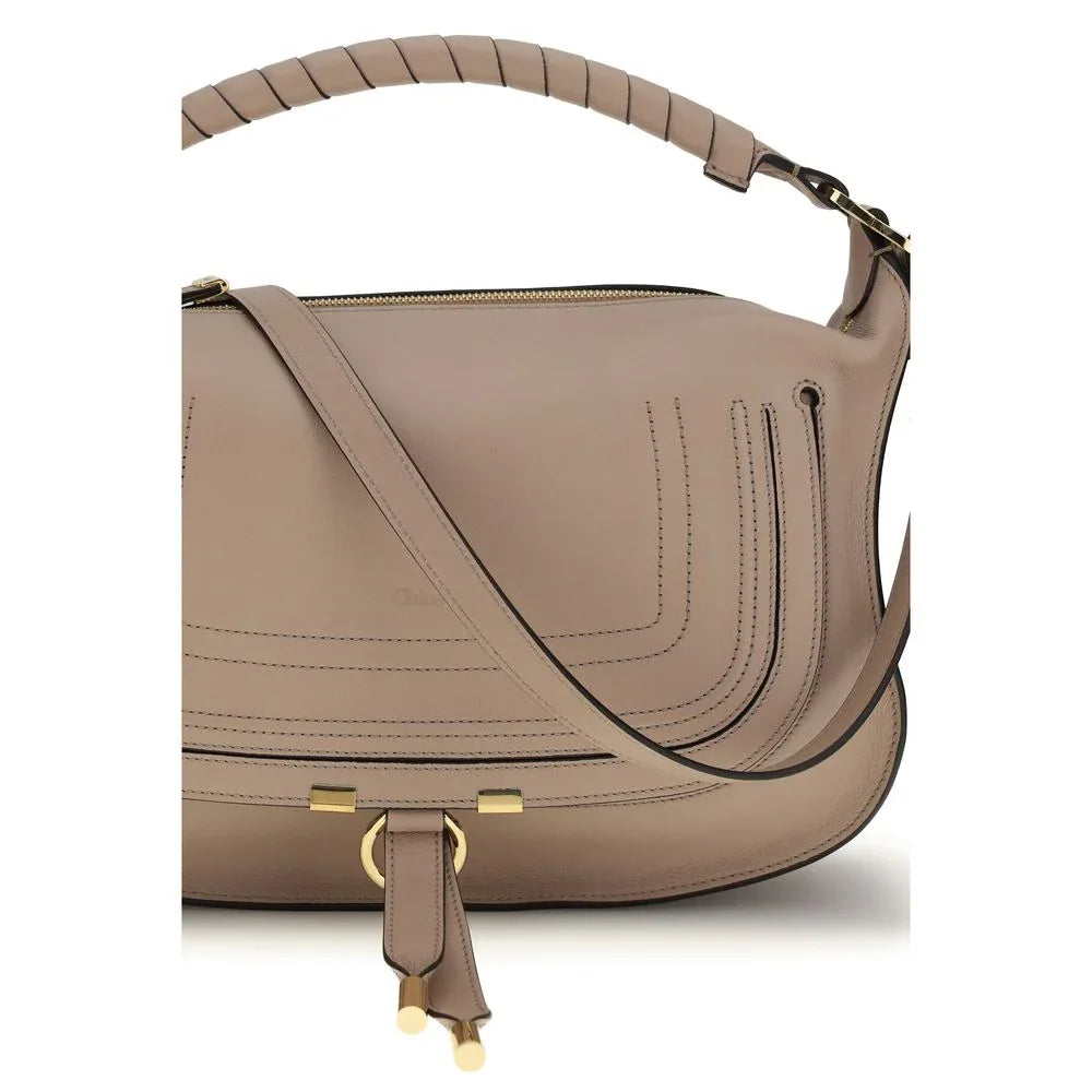 Chloé Gray Calf Leather Bos Taurus Shoulder Bag - Zeiniez