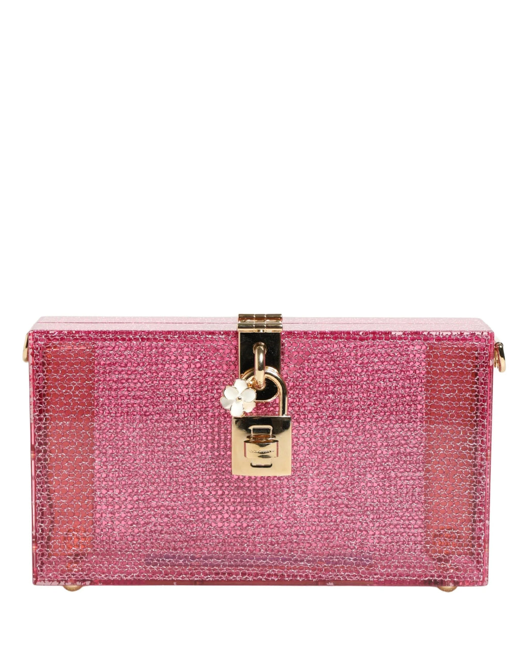 Dolce & Gabbana Pink DOLCE BOX Clutch Crossbody Women Evening Borse Bag - Zeiniez