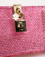 Dolce & Gabbana Pink DOLCE BOX Clutch Crossbody Women Evening Borse Bag - Zeiniez