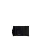 Saint Laurent Black Calf Leather Bos Taurus Wallet