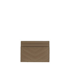 Saint Laurent Brown Calf Leather Bos Taurus Wallet