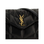 Saint Laurent Black Lamb Ovis Aries Aries Shoulder Bag - Zeiniez