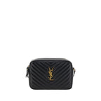 Saint Laurent Black Calf Leather Bos Taurus Shoulder Bag - Zeiniez