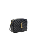 Saint Laurent Black Calf Leather Bos Taurus Shoulder Bag - Zeiniez