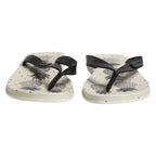 Dolce & Gabbana White Pineapple Print Slides Flip Flops Shoes - Zeiniez