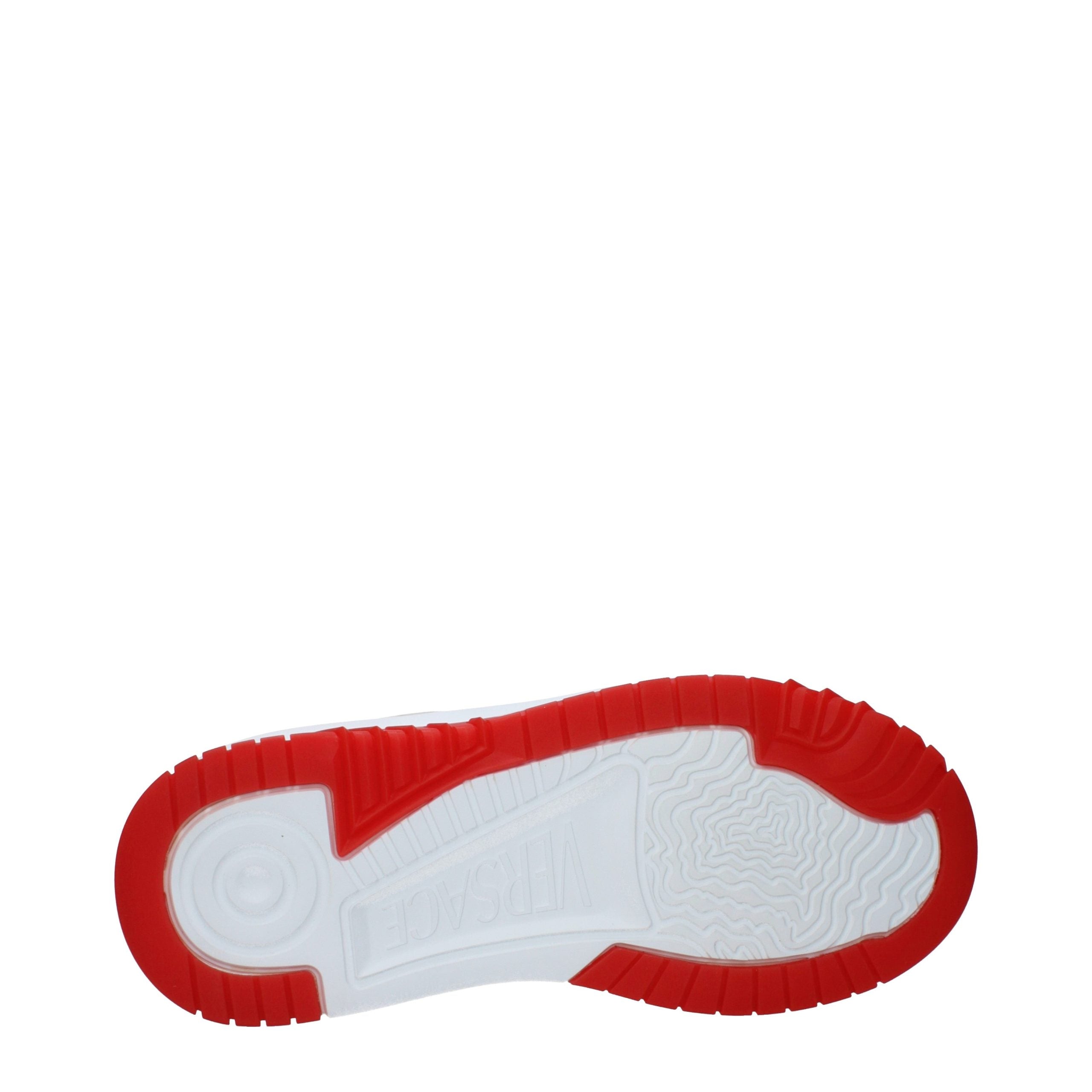 Versace Blue Leather Athletic Sneakers