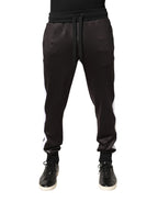 Dolce & Gabbana Brown Polyester Skinny Jogger Trouser Pants - Zeiniez