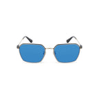 Police Gray Metal Sunglasses