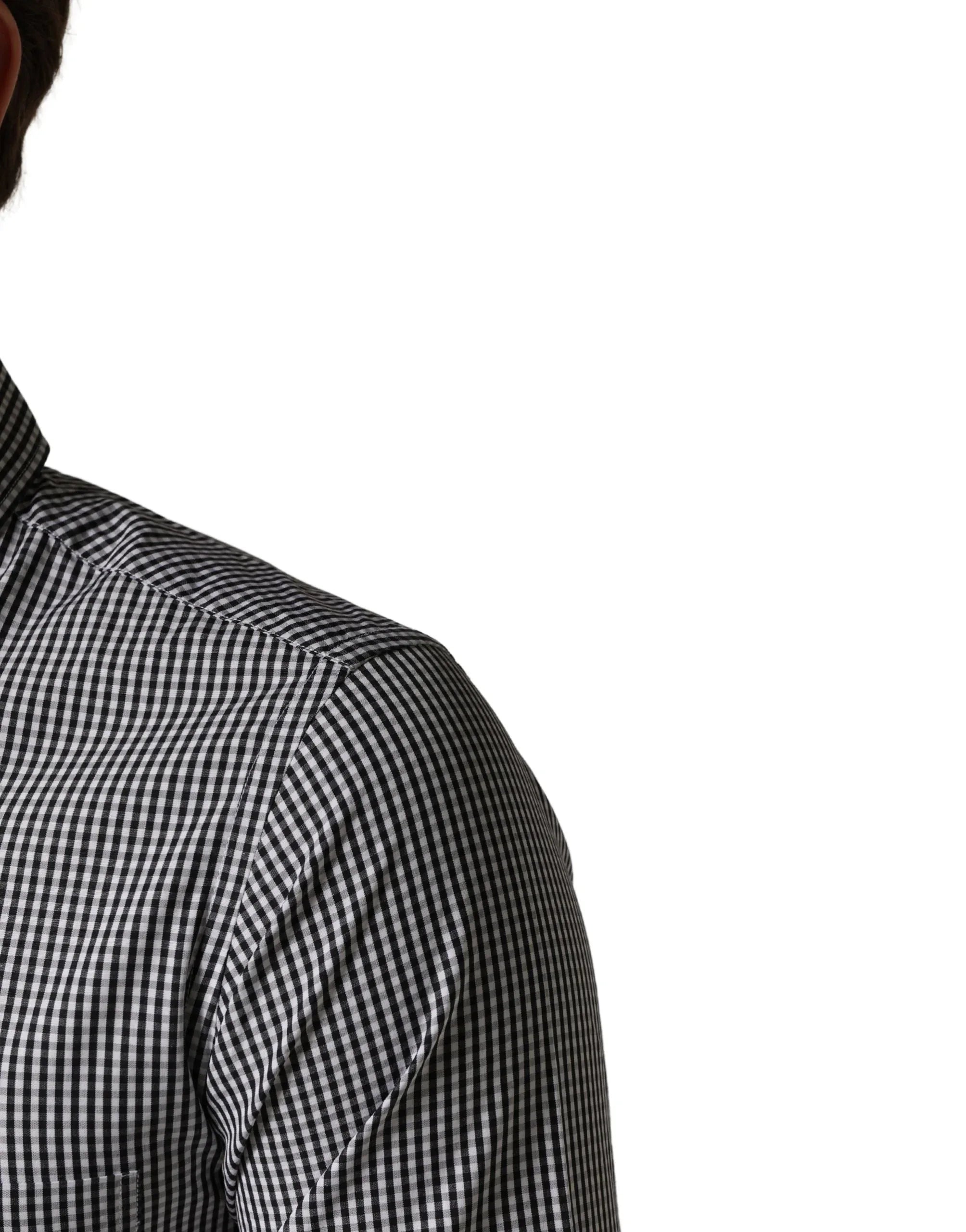 Paul & Shark Gray Cotton Long Sleeves Button Down Dress Shirt - Zeiniez