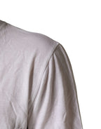 Bottega Veneta White 100% Cotton Plain Round Neck Men Shirt T-shirt - Zeiniez