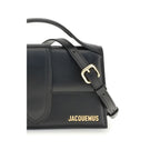 Jacquemus Black Calf Leather Bos Taurus Handbag