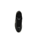 Philipp Plein Black Calf Leather Bos Taurus Low Top Sneakers - Zeiniez