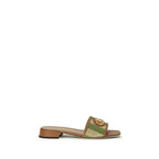 Valentino Garavani Multicolor Calf Leather Bos Taurus Sandals - Zeiniez