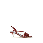 Valentino Garavani Multicolor Goatskin Strap-On Sandals - Zeiniez