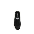 Jimmy Choo Black Calf Leather Bos Taurus Athletic Sneakers - Zeiniez