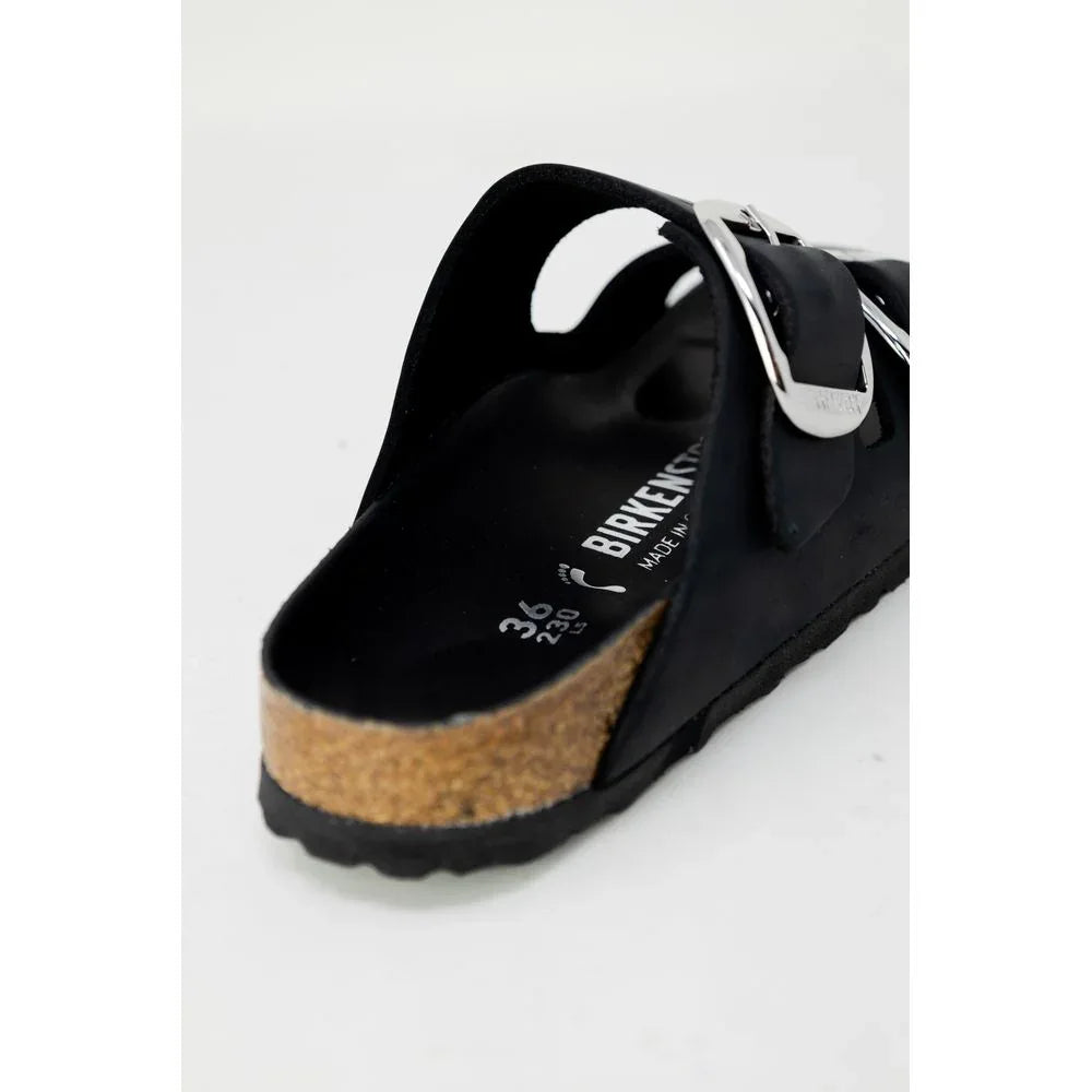 Birkenstock Black Synthetic Slippers - Zeiniez