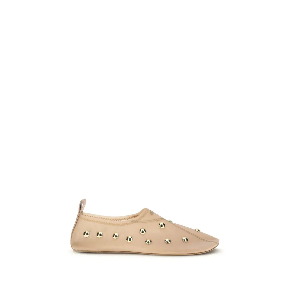 Chloé Multicolor Polyamide Ballet Flats - Zeiniez