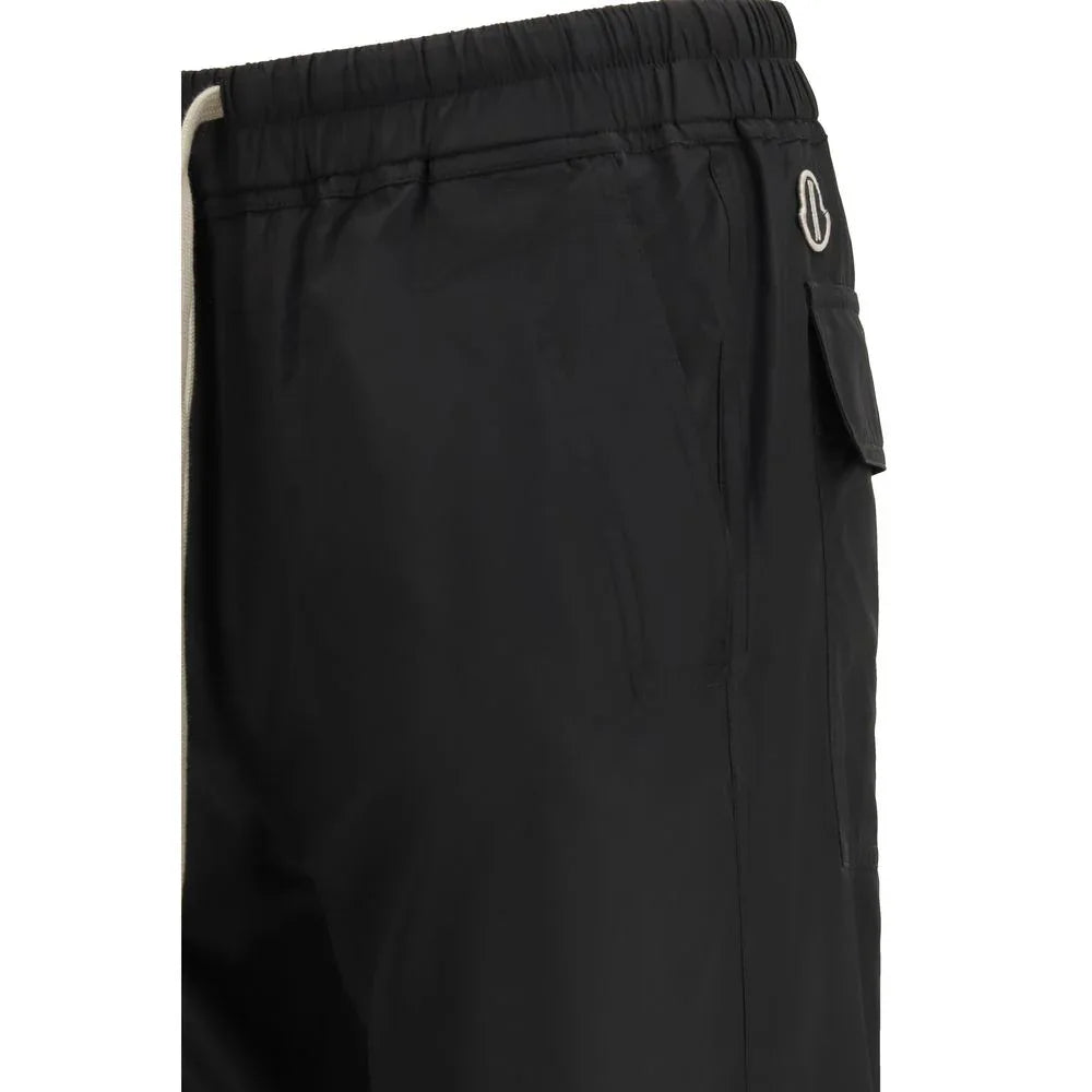Moncler x Rick Owens Black Polyester Casual Pants - Zeiniez