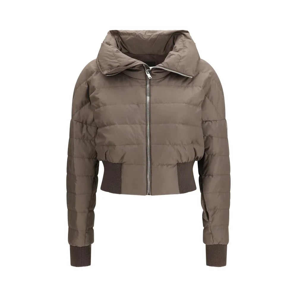 Moncler x Rick Owens Brown Polyester Coat - Zeiniez