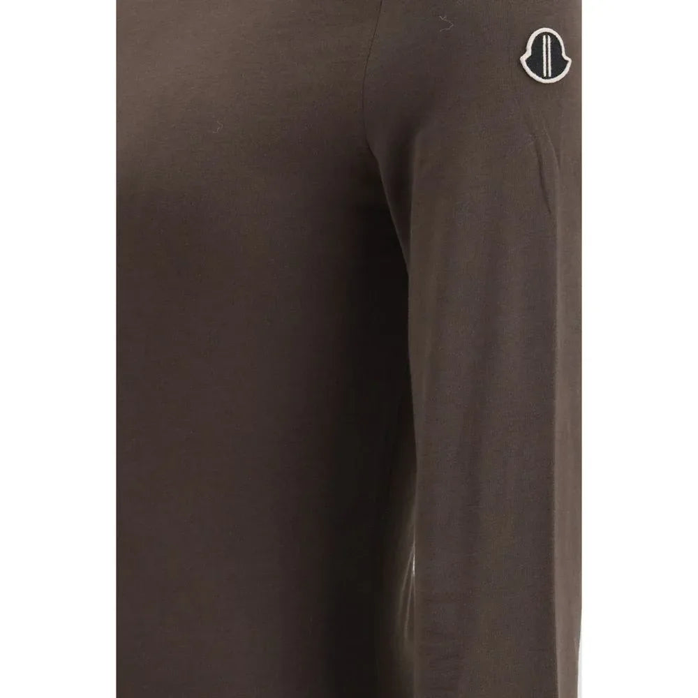 Moncler x Rick Owens Brown Cotton Sportswear - Zeiniez