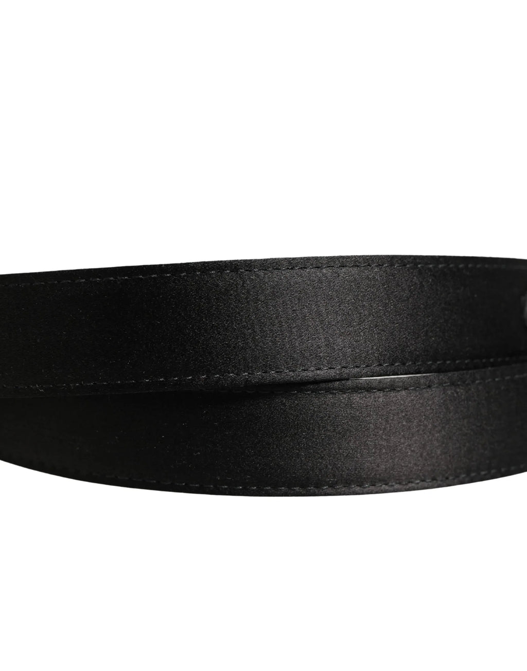 Dolce & Gabbana Men Black Classic Leather Metal Buckle Belt - Zeiniez