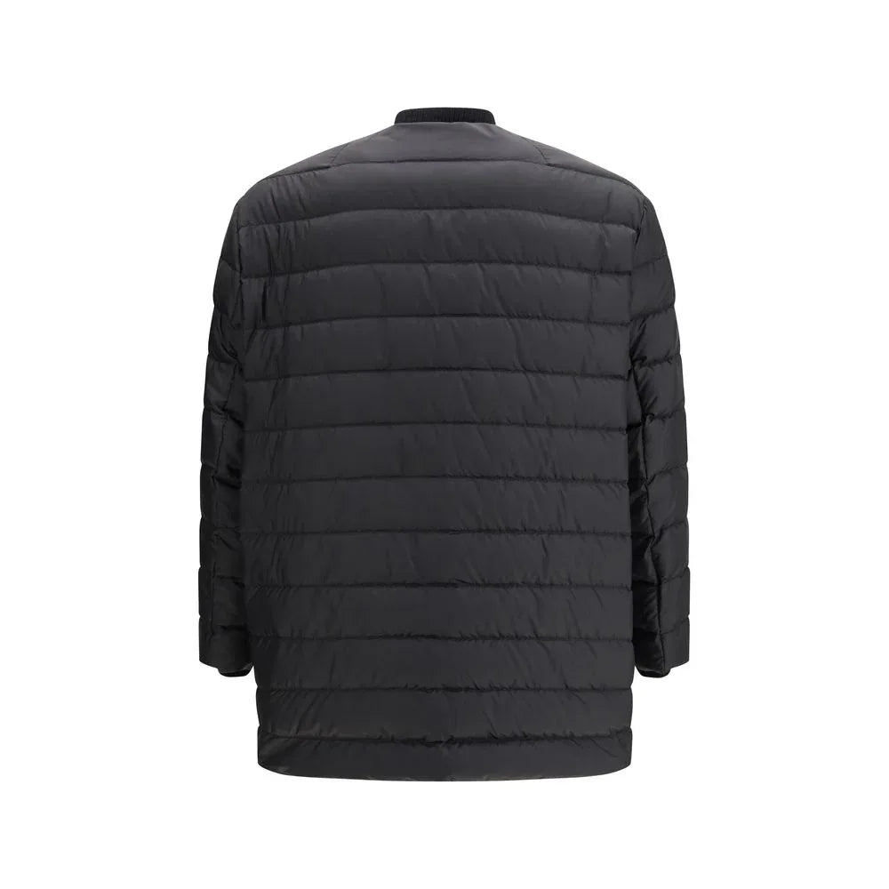 Moncler x Rick Owens Black Goose Down Coat - Zeiniez
