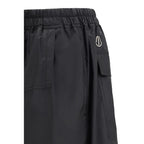 Moncler x Rick Owens Black Polyester Bermuda Shorts - Zeiniez