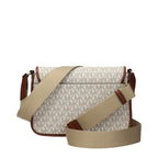 Michael Kors Beige Fabric Crossbody Bag - Zeiniez