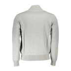 North Sails Grigio Organic Cotton Men Cardigan - Zeiniez