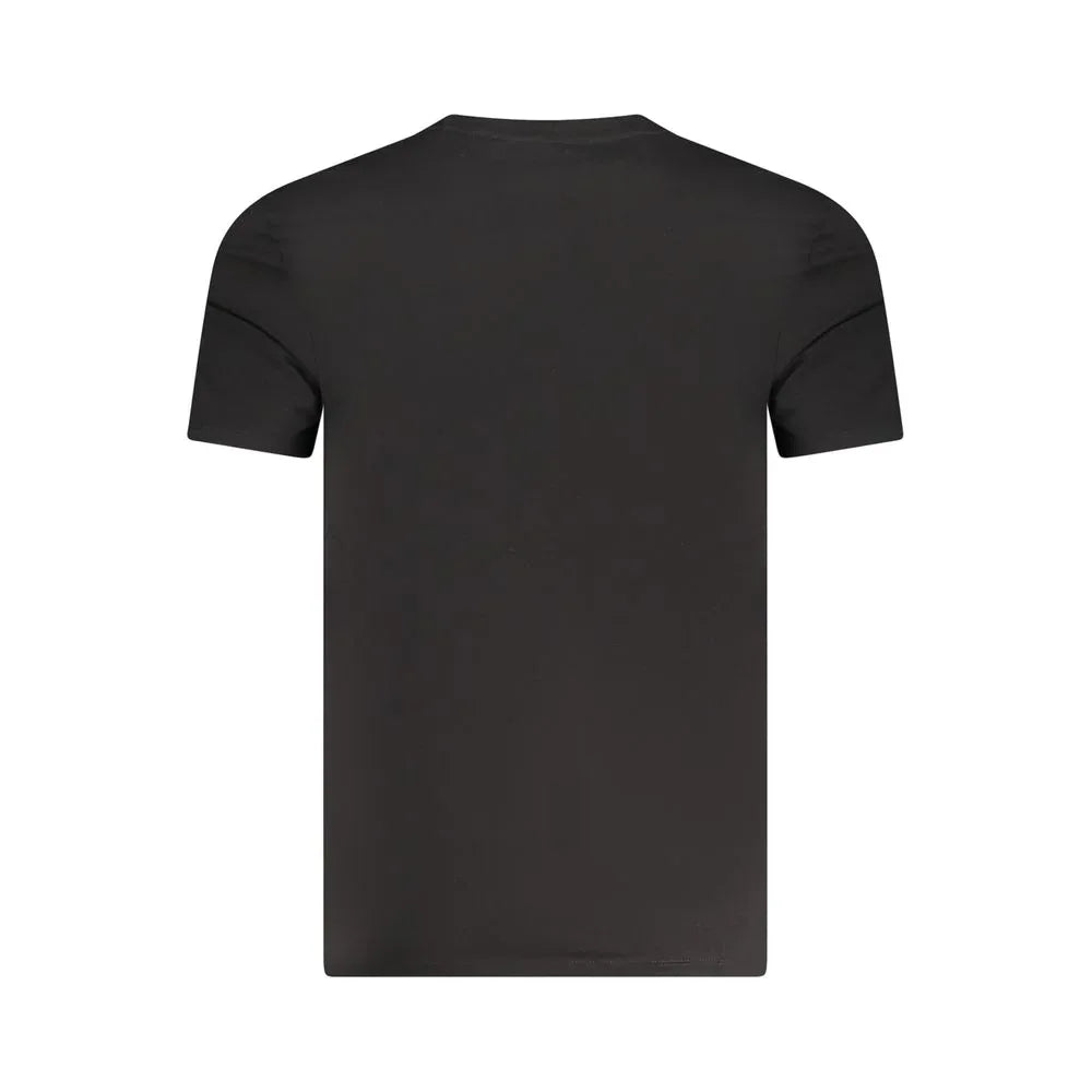Guess Jeans Black Cotton Men's T-Shirt - Zeiniez
