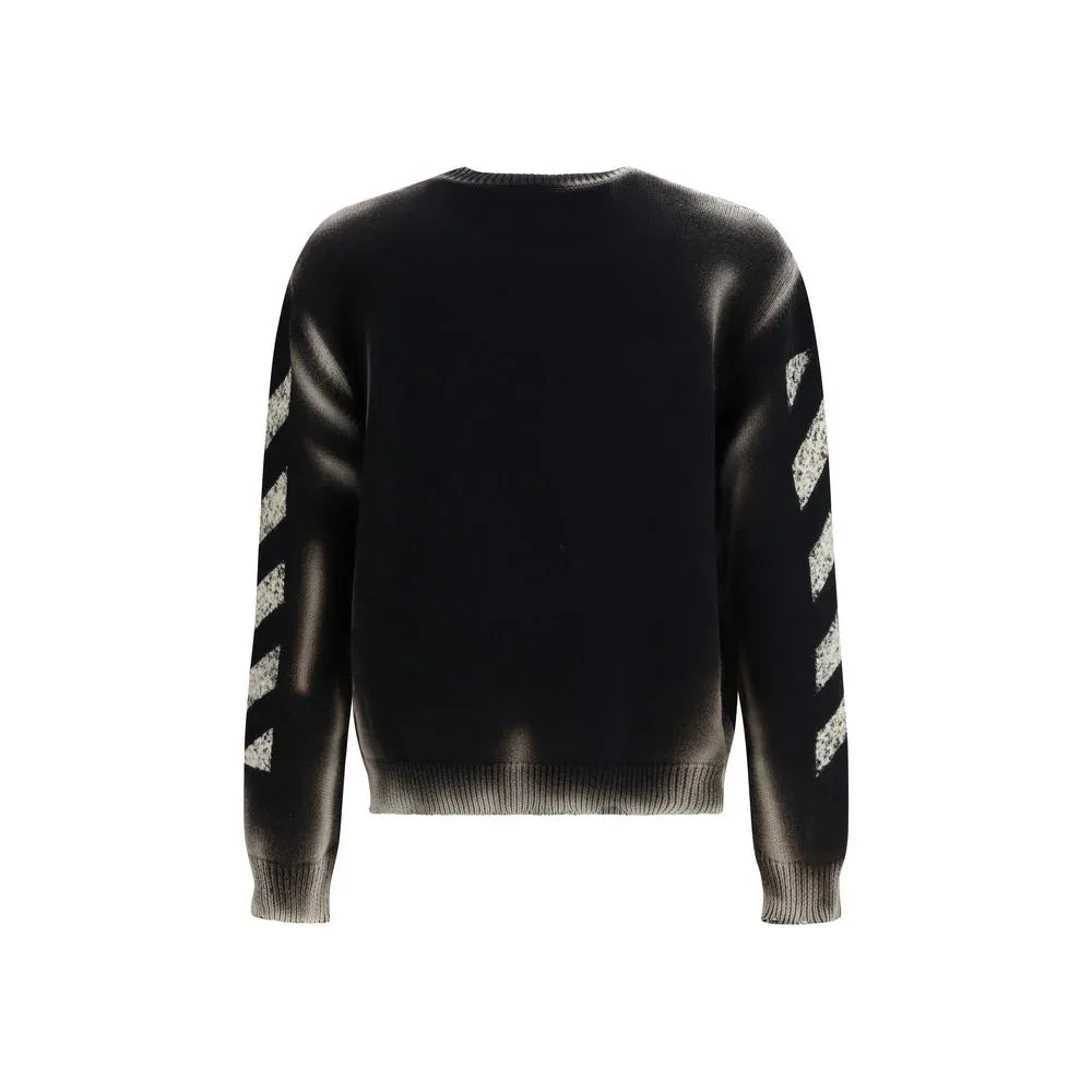 Off-White Black Cotton Sweatshirt - Zeiniez