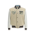 Off-White Beige Wool Bomber - Zeiniez