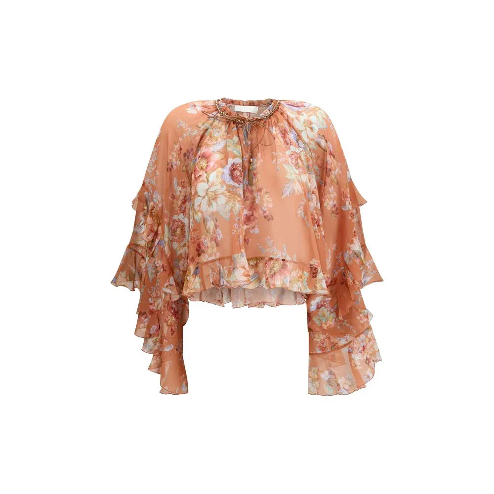 Zimmermann Multicolor Cotton Blouse - Zeiniez