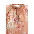 Zimmermann Multicolor Cotton Blouse - Zeiniez