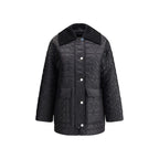 Ganni Gray Nylon Coat - Zeiniez