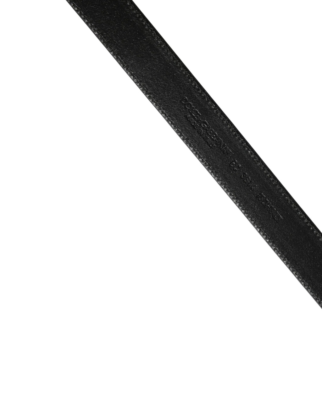 Dolce & Gabbana Men Brown Classic Leather Metal Buckle Belt - Zeiniez