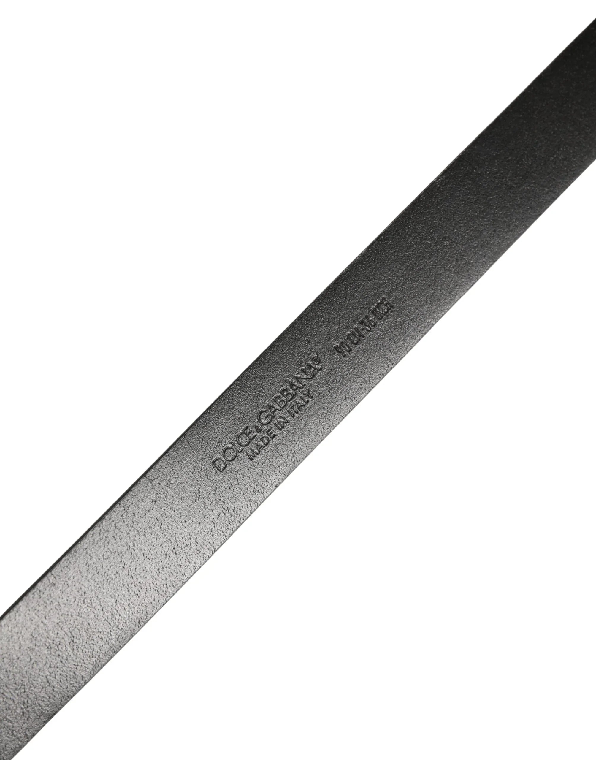 Dolce & Gabbana Men Brown Classic Leather Metal Buckle Belt - Zeiniez