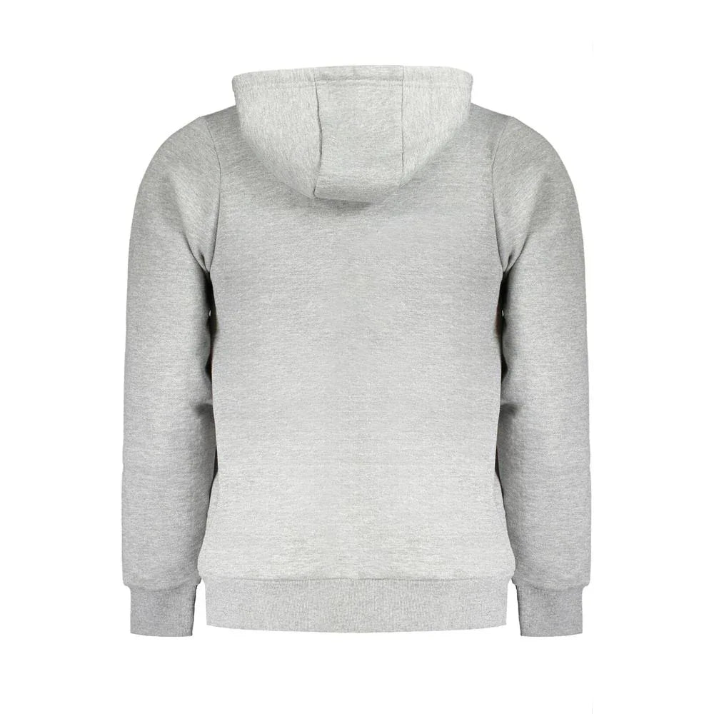 Norway 1963 Grigio Cotton Male Sweatshirt with Hood - Zeiniez