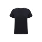 Brunello Cucinelli Black Nylon T-Shirt - Zeiniez