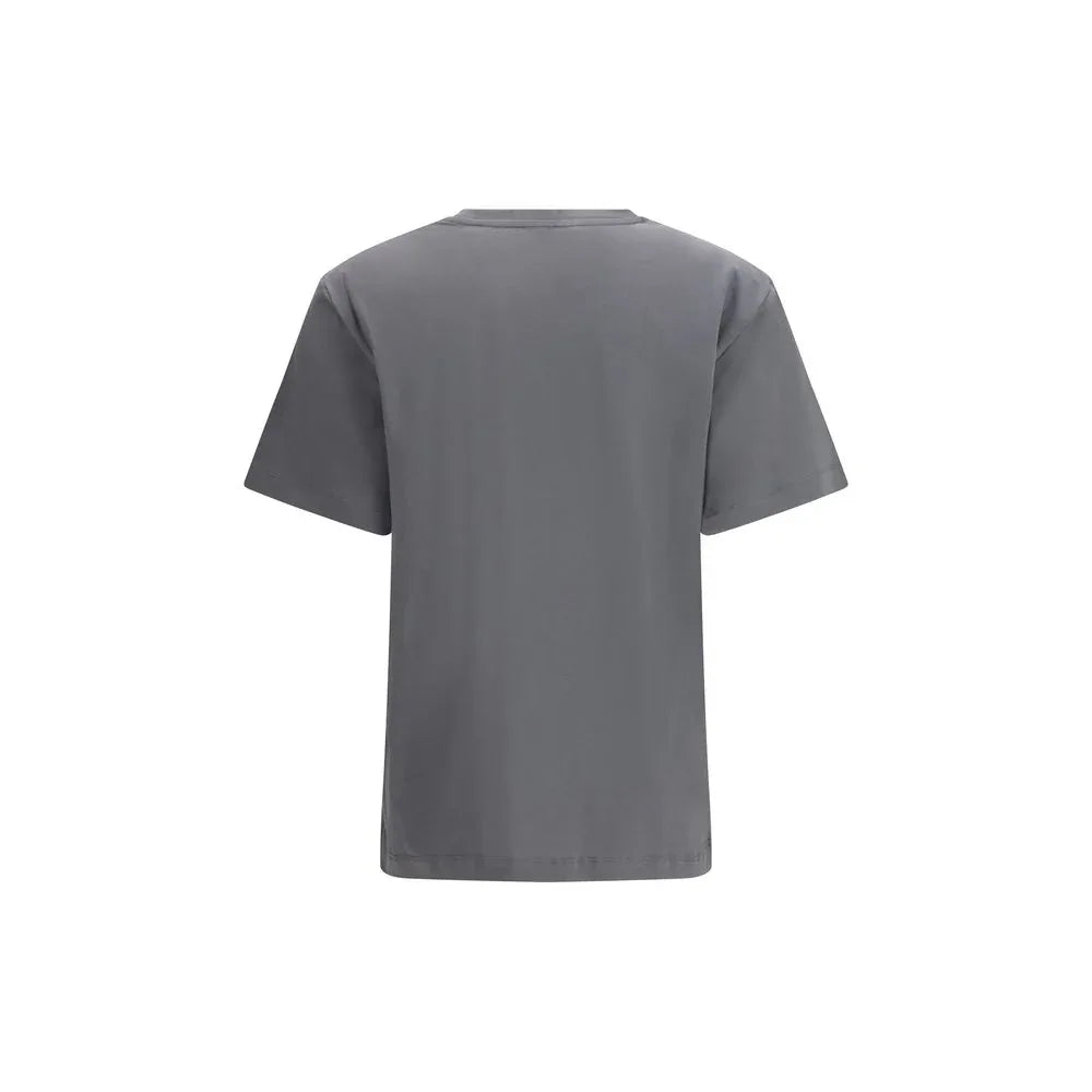 PINKO Gray Cotton T-Shirt - Zeiniez
