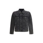 7FOR Gray Cotton Denim Jacket - Zeiniez