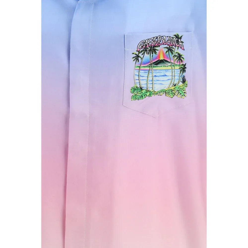 Casablanca Multicolor Silk Pattern Shirt - Zeiniez