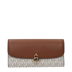 Michael Kors Beige Fabric Wallet