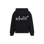 Off-White Black Cotton Sweatshirt - Zeiniez