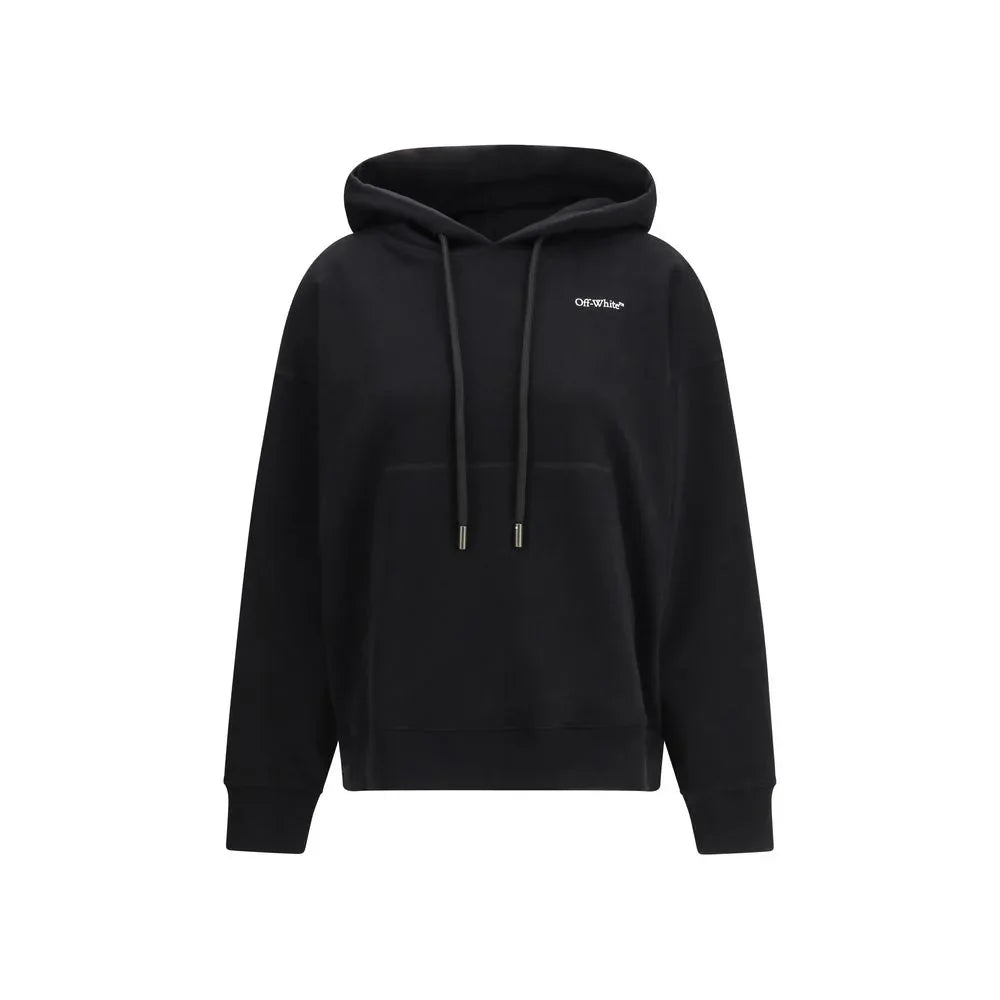 Off-White Black Cotton Sweatshirt - Zeiniez