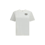 PINKO White Cotton T-Shirt - Zeiniez