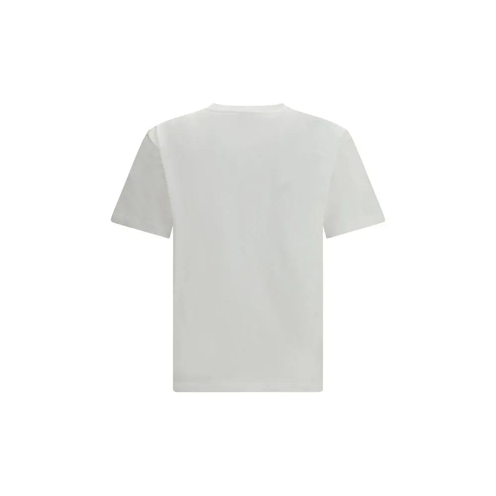 PINKO White Cotton T-Shirt - Zeiniez