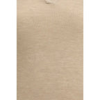 Max Mara Beige Fleece Wool Polo Shirt - Zeiniez