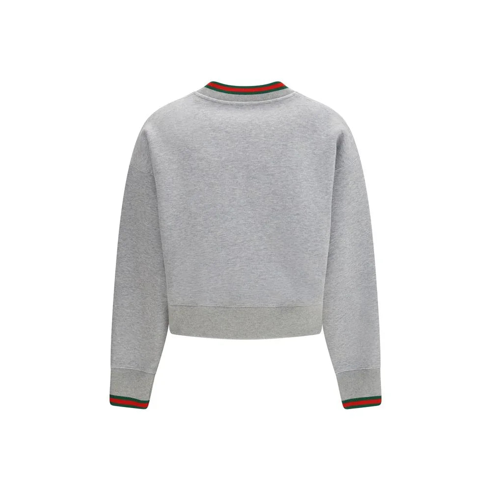 Gucci Gray Cotton Sweatshirt - Zeiniez