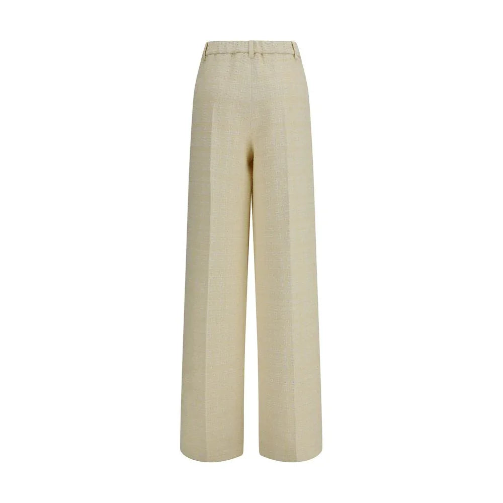 Gucci Beige Cotton Casual Pants - Zeiniez